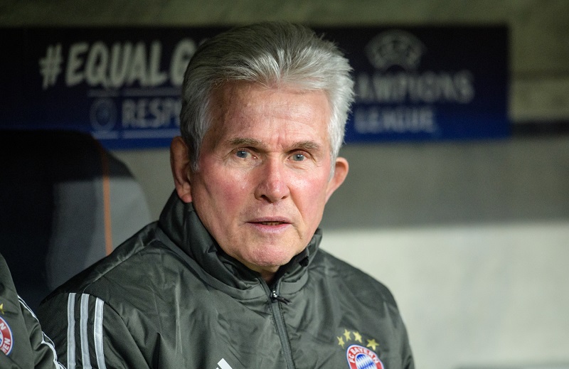 Trenér fotbalistů Bayernu Jupp Heynckes.