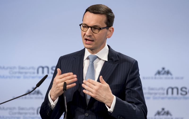 Polský  premiér Mateusz Morawiecki.
