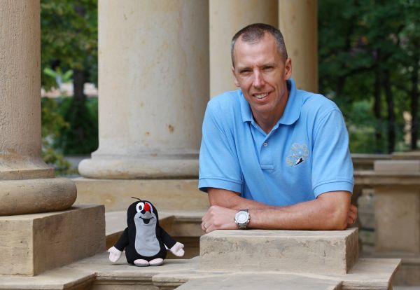 Americký astronaut Andrew Feustel.