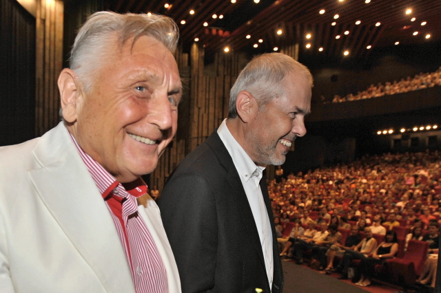 Jiří Menzel a Marek Eben.