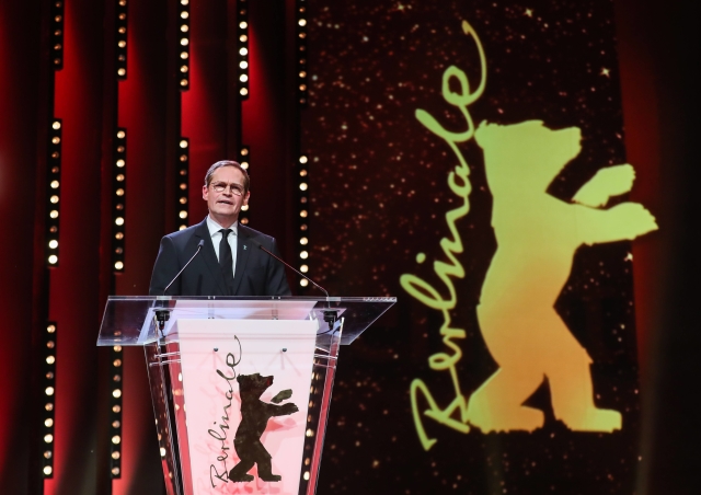 Snímek ze zahajovacího večera Berlinale.