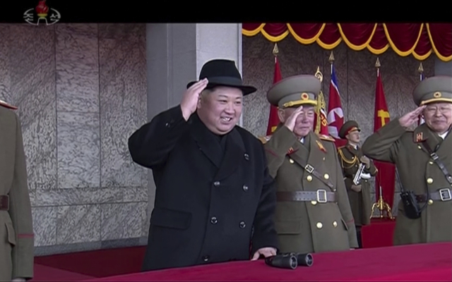 Vůdce KLDR Kim Čong-un.