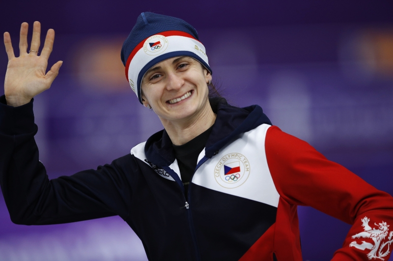 Rychlobruslařka Martina Sáblíková. Rychlobruslařka Martina Sáblíková.