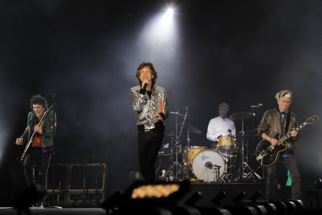 Britská legendární skupina The Rolling Stones.
