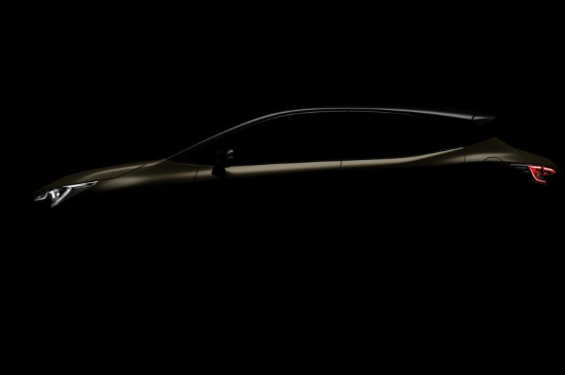 Automobilka zatím zveřejnila pouze obrys nového modelu Auris. 