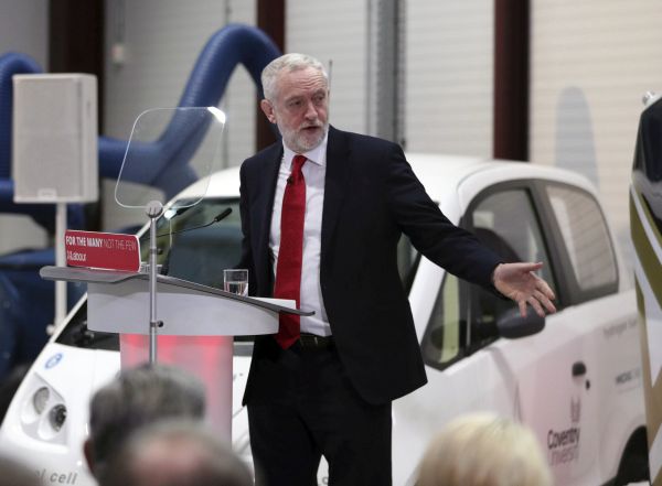 Šéf labouristů Jeremy Corbyn.