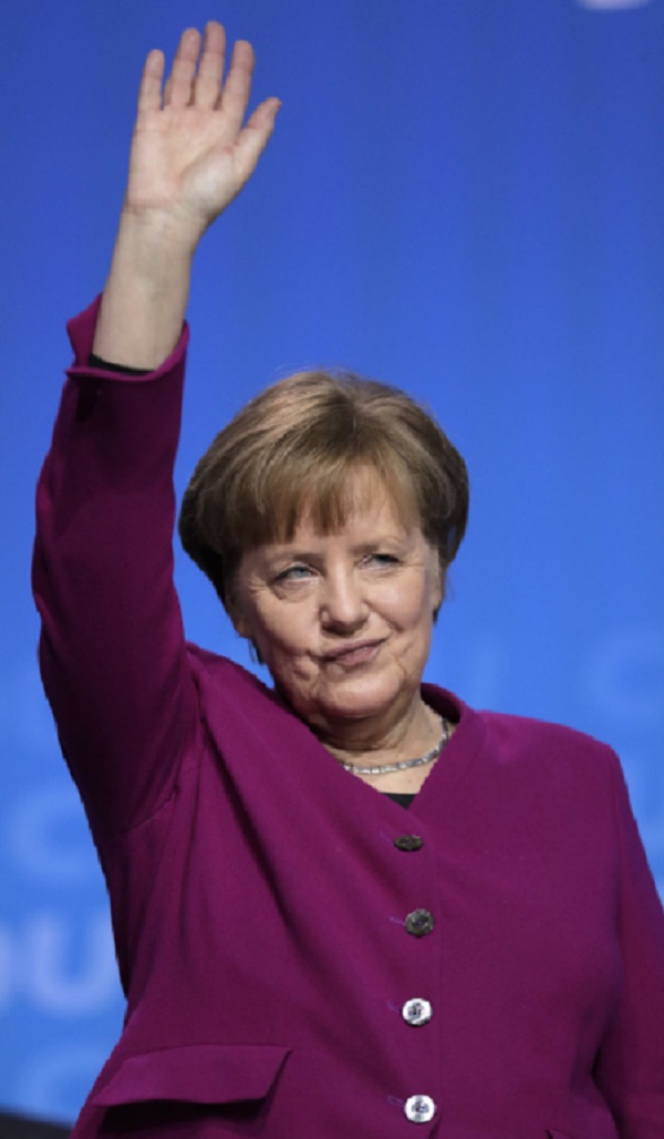 Angela Merkelová. 