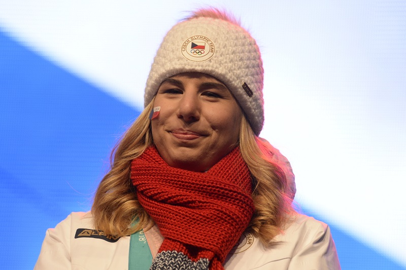 Dvojnásobná olympijská vítězka Ester Ledecká.
