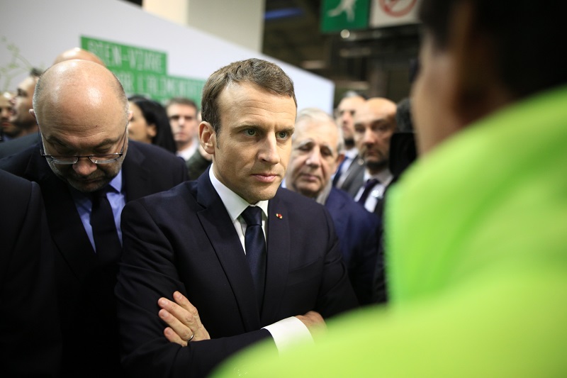 Francouzský prezident Emmanuel Macron.