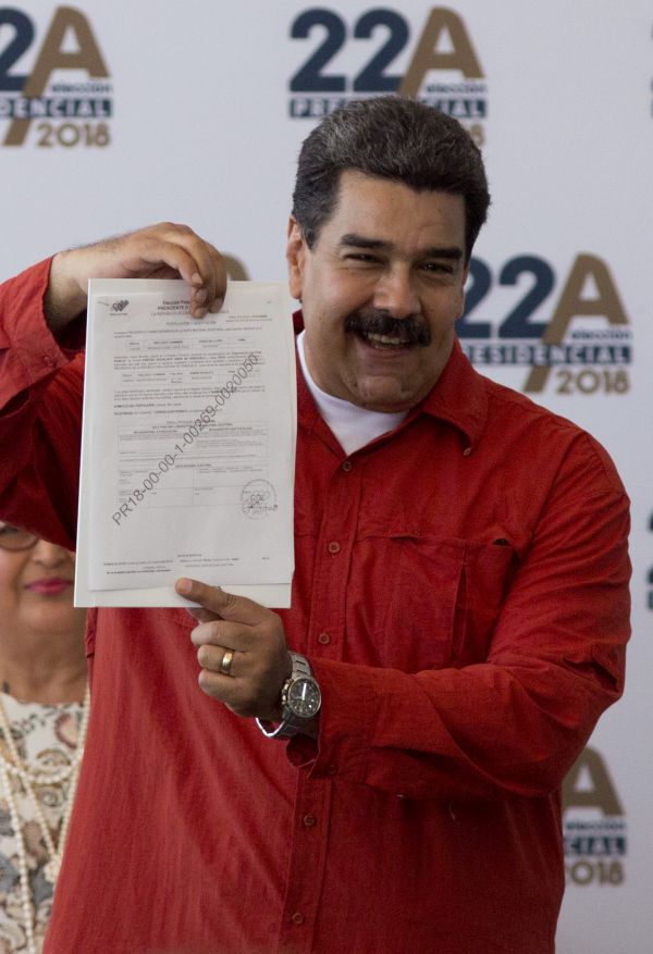 Venezuelský prezident Nicolás Maduro.