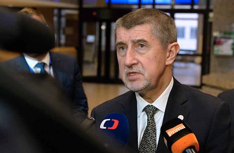 Premiér v demisi Andrej Babiš.