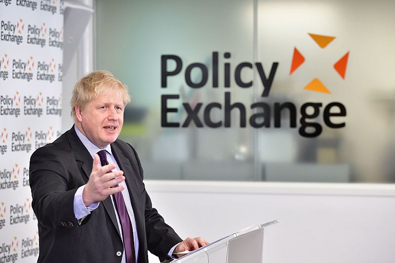 Britský ministr zahraničí Boris Johnson.