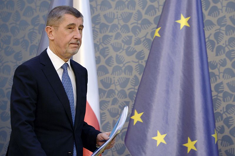 Premiér v demisi Andrej Babiš.