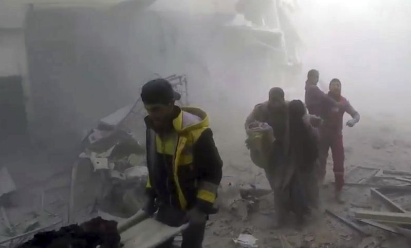 SOHR: Přes 600 civilistů zemřelo při bombardování Ghúty.