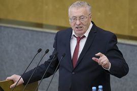 Ruský nacionalista Vladimir Žirinovskij.