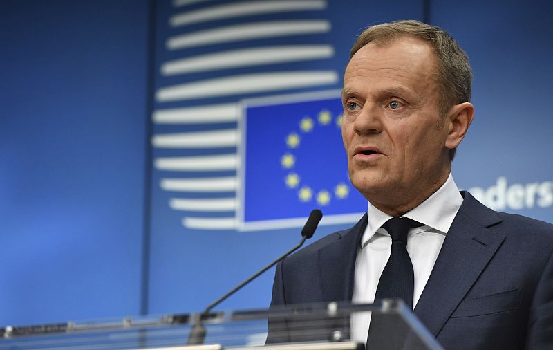 Předseda Evropské rady Donald Tusk.