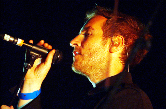 Robert del Naja, zpěvák Massive Attack.