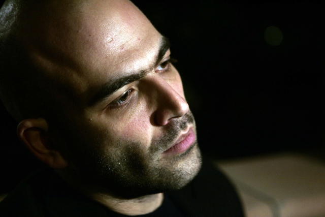Italský spisovatel Roberto Saviano. Italský spisovatel Roberto Saviano.