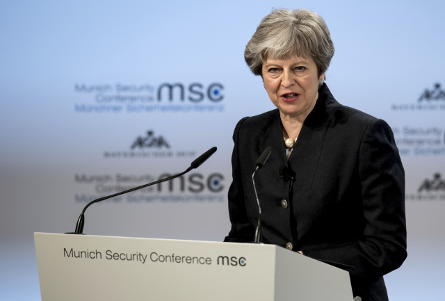Britská premiérka Theresa Mayová.