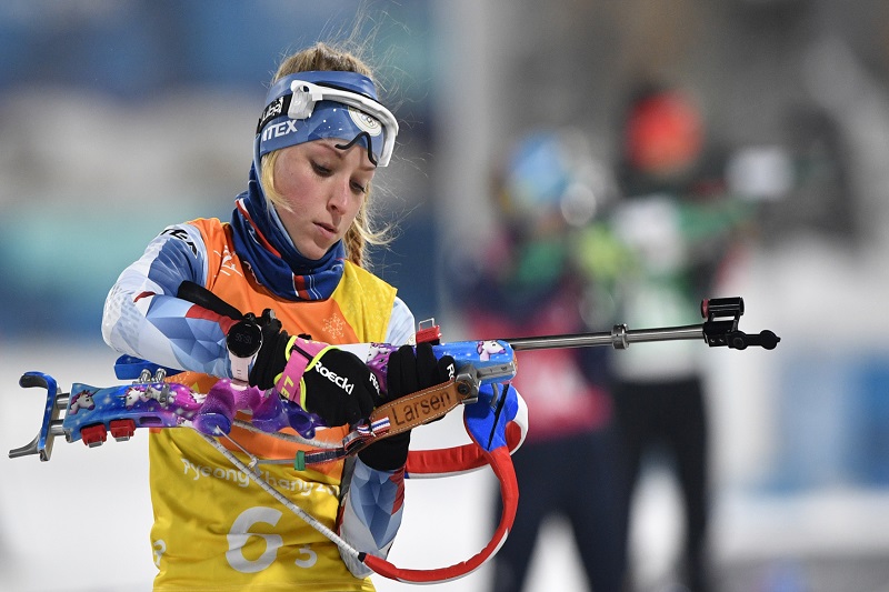 Biatlonistka Markéta Davidová získala na juniorském MS stříbro. Biatlonistka Markéta Davidová získala na juniorském MS stříbro.