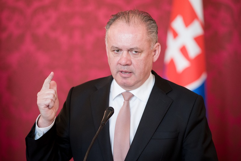 Slovenský prezident Andrej Kiska.