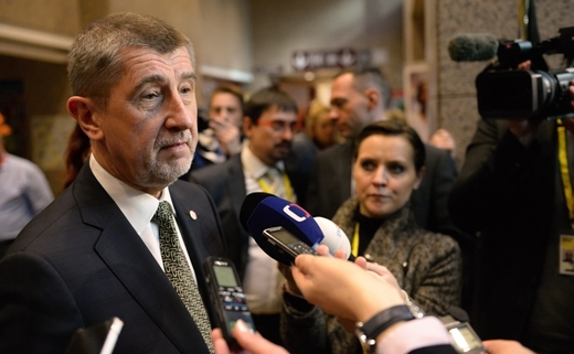 Premiér v demisi Andrej Babiš.