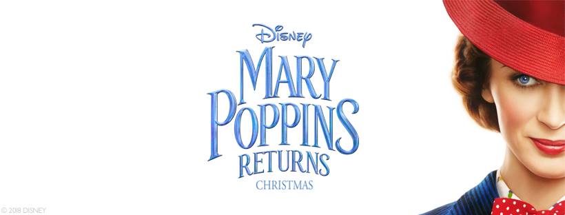 Emily Bluntová jako kouzelná chůva Mary Poppins.