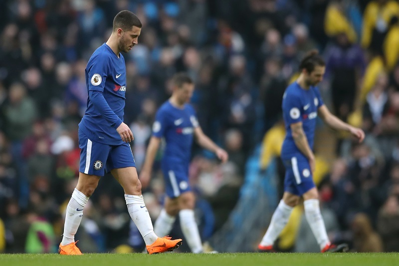 Fotbalisté Chelsea předvedli proti City fotbalovou frašku.