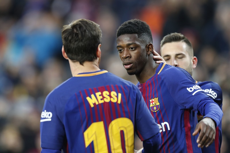 Ousmane Dembélé zatím neprožil v Barceloně žádné světlé momenty.