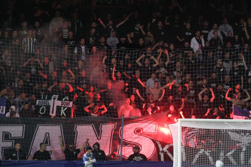 Fanoušci PAOKU Soluň jsou známí svou výbušnou povahou.