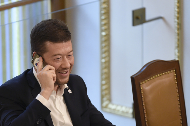 Tomio Okamura, předseda SPD. 