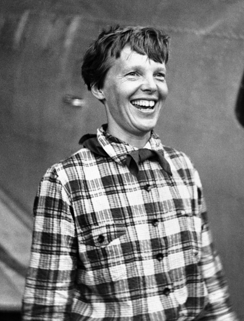 Amelia Earhartová.
