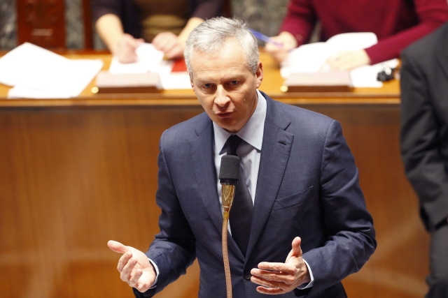 Francouzský ministr financí Bruno Le Maire.