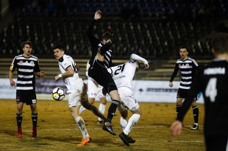 Hradec Králové porazil Budějovice gólem v nastavení.