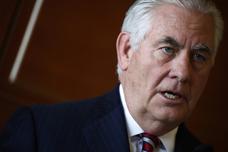 Americký ministr zahraničí Rex Tillerson.