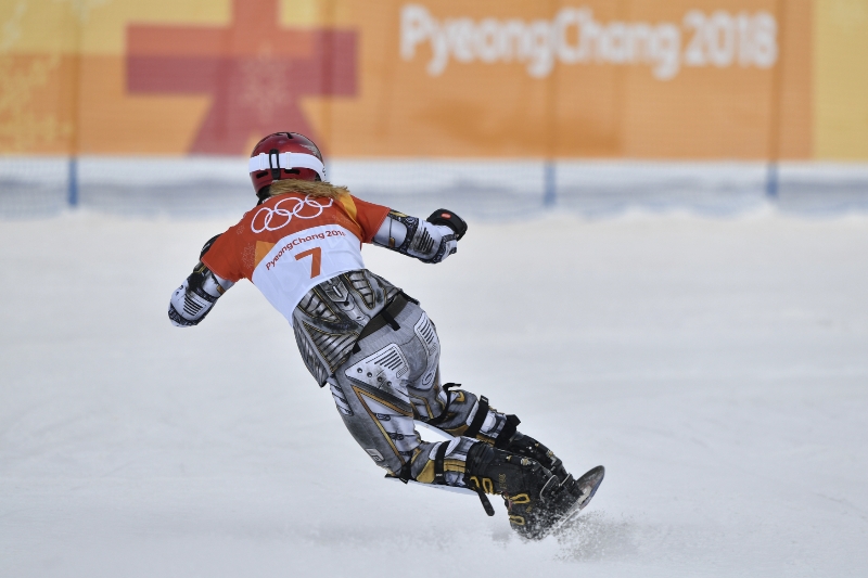 Snowboardistka Ester Ledecká.