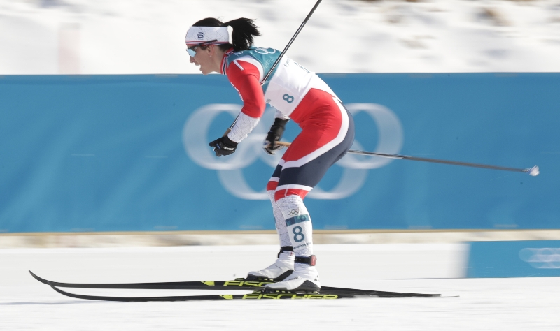 Lyžařská hvězda Marit Björgenová.