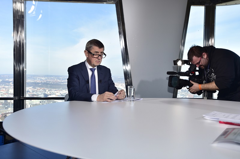 Premiér v demisi Andrej Babiš.