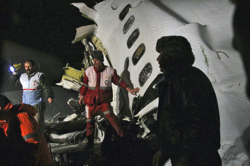 Nehoda Boeingu 727, Írán (ilustrační foto).