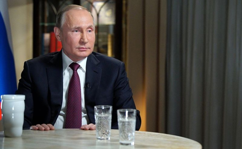 Ruský prezident Vladimir Putin.