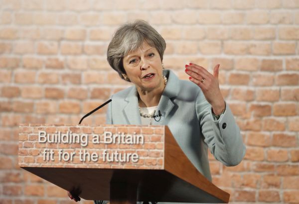 Britská premiérka Theresa Mayová.