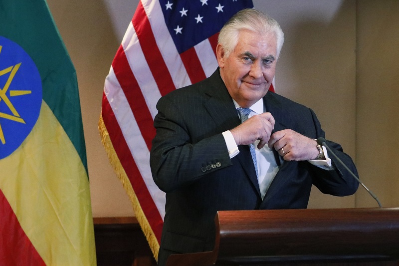 Rex Tillerson.