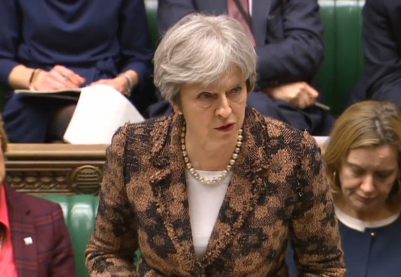 Theresa May.