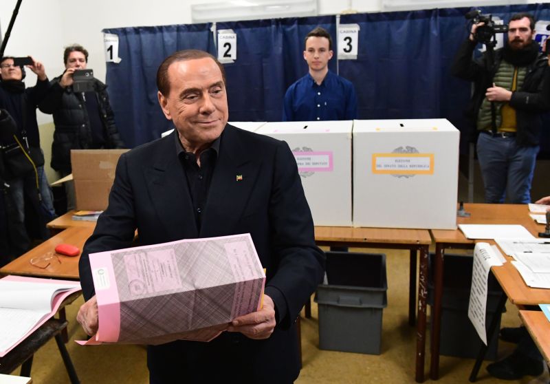 Silvio Berlusconi.