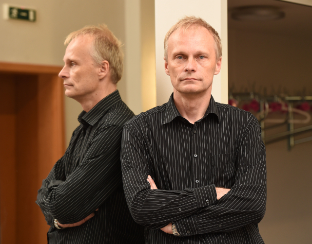 Zvukař Jaroslav Hensl.