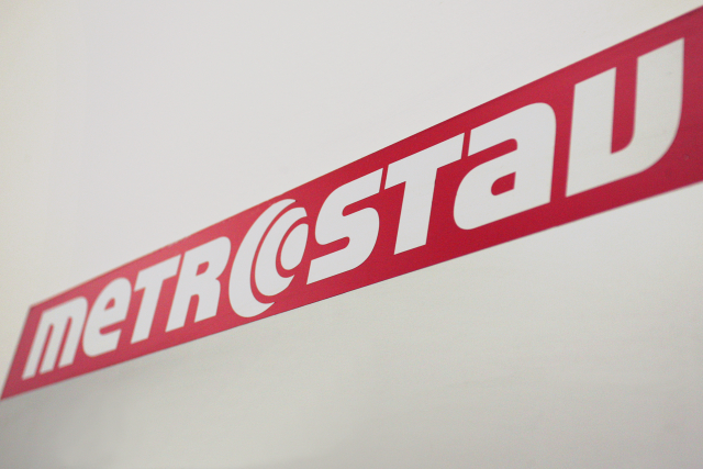 Logo Metrostav.
