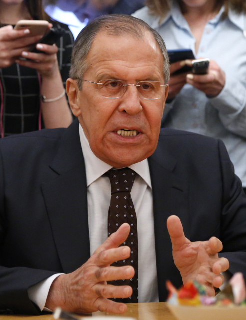 Sergej Lavrov, ruský ministr zahraničí.
