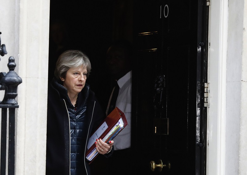 Britská premiérka Theresa Mayová.