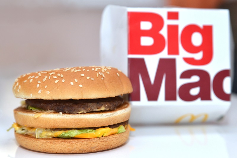 Hamburger Big Mac. 