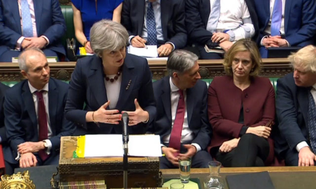 Britská premiérka Theresa Mayová.